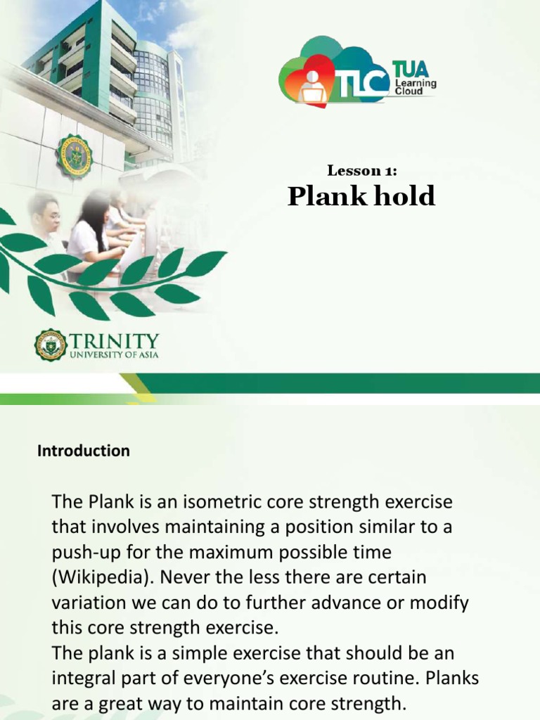 What Are Plank Exercises? – Core Guide