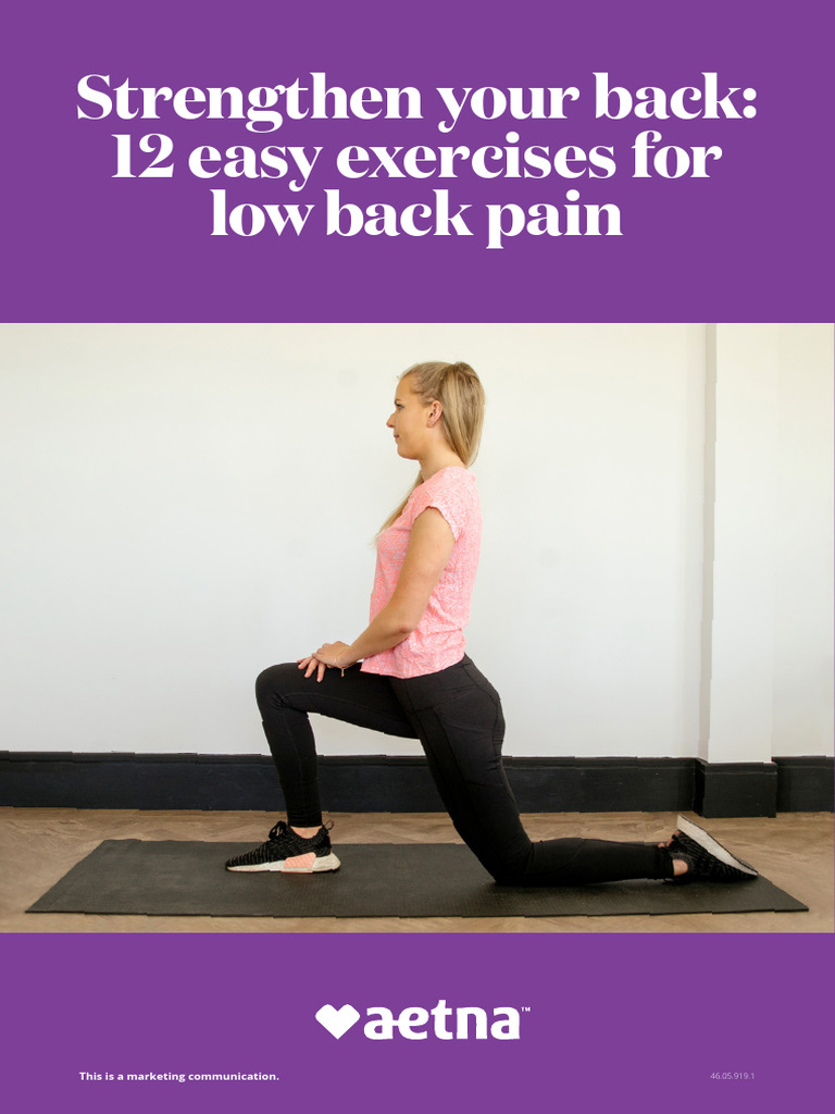 How to Workout Lower Back Safely (Pain-Friendly Guide)