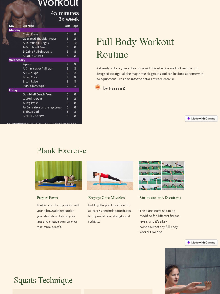 How to Do a Proper Workout – Full Guide