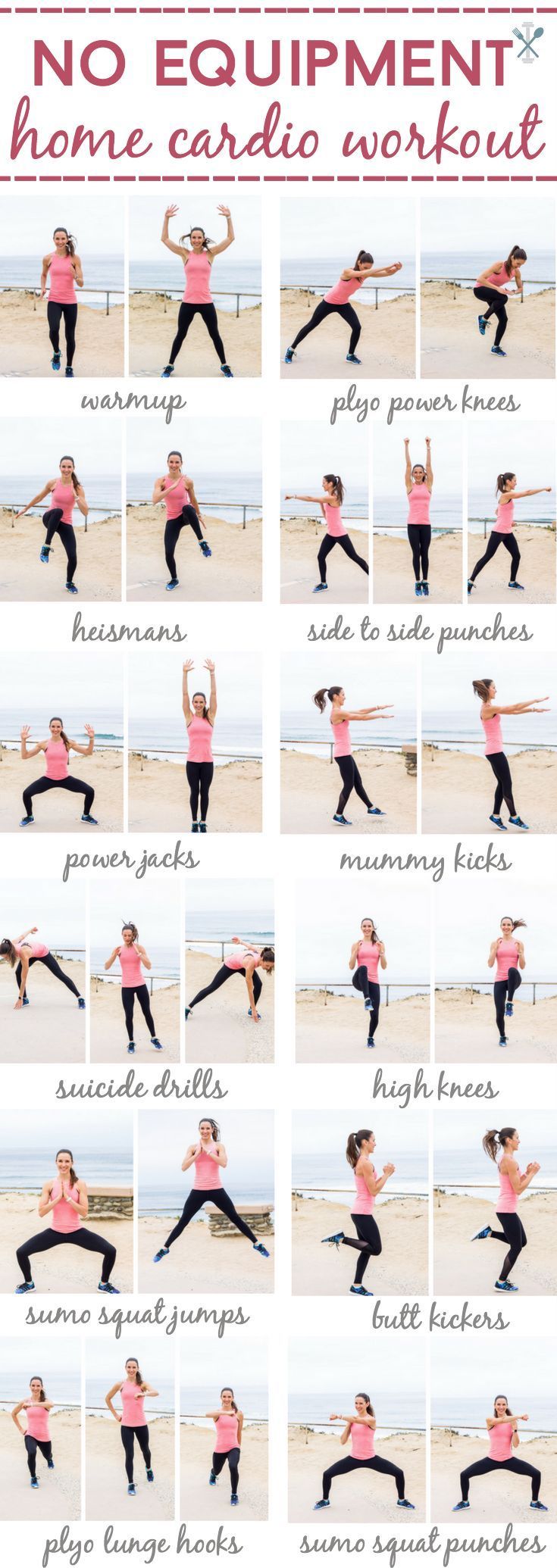 How to Get a Cardio Workout at Home Without Equipment