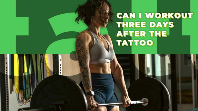 Is It Safe to Workout After a Tattoo?