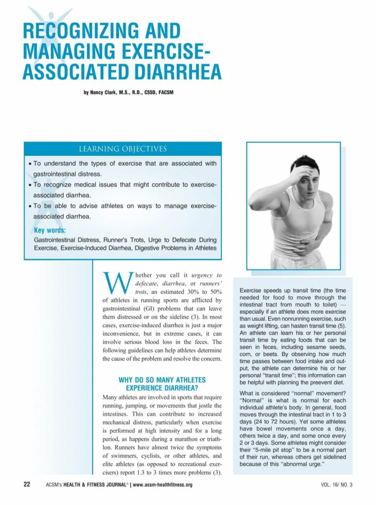 Is It Safe to Workout with Diarrhea? (What to Know)