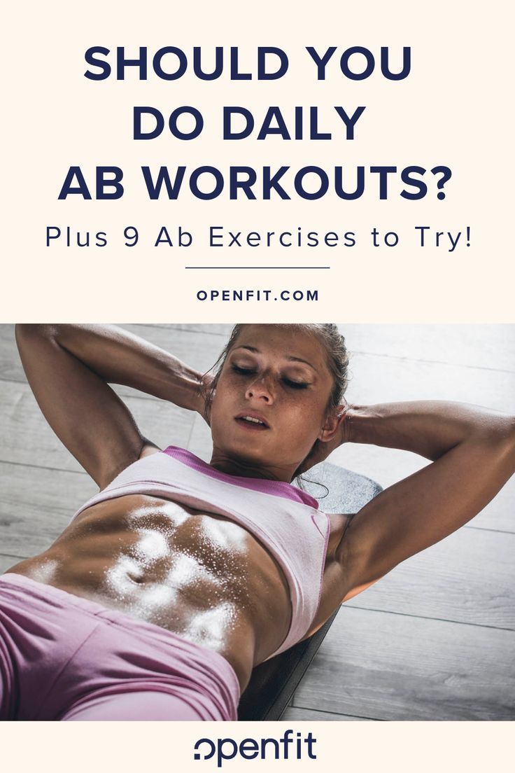 Should You Do Ab Workouts Every Day?