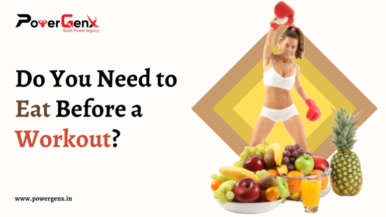 Do You Need to Eat Before a Workout?