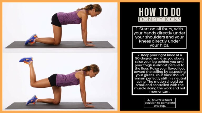 Crunches Donkey Kicks & Core Moves Explained Simply