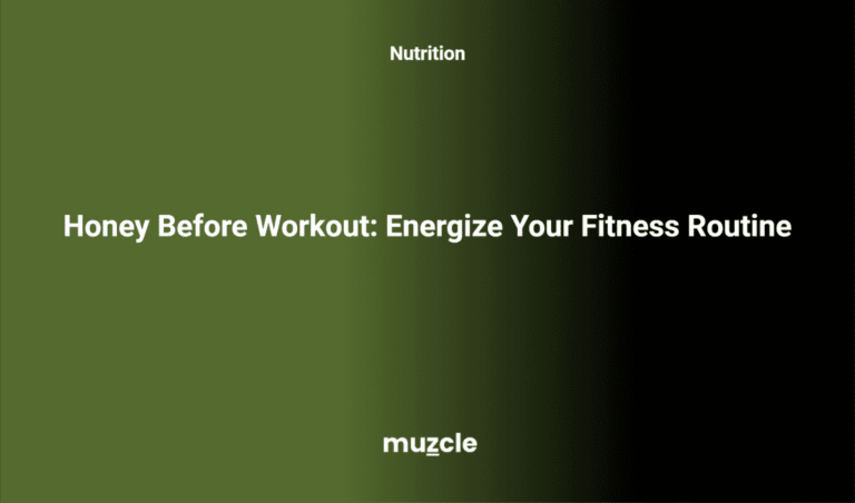Is Banana Fruit or Honey Good Before a Workout?