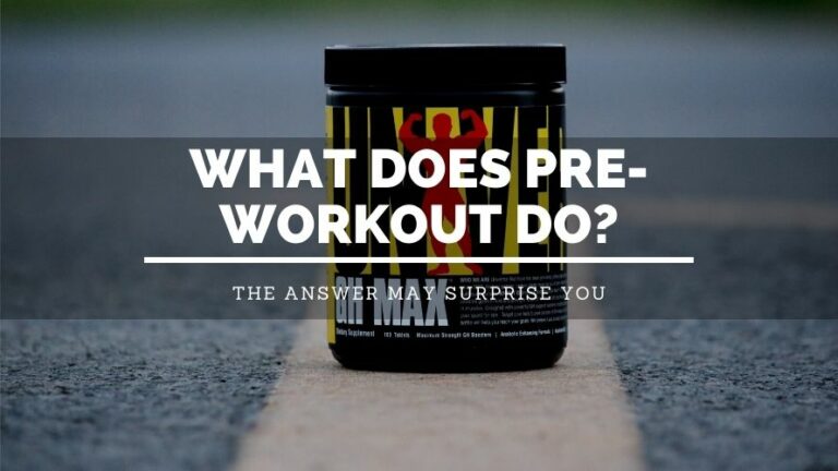 What Is Pre-Workout and What Does It Do?