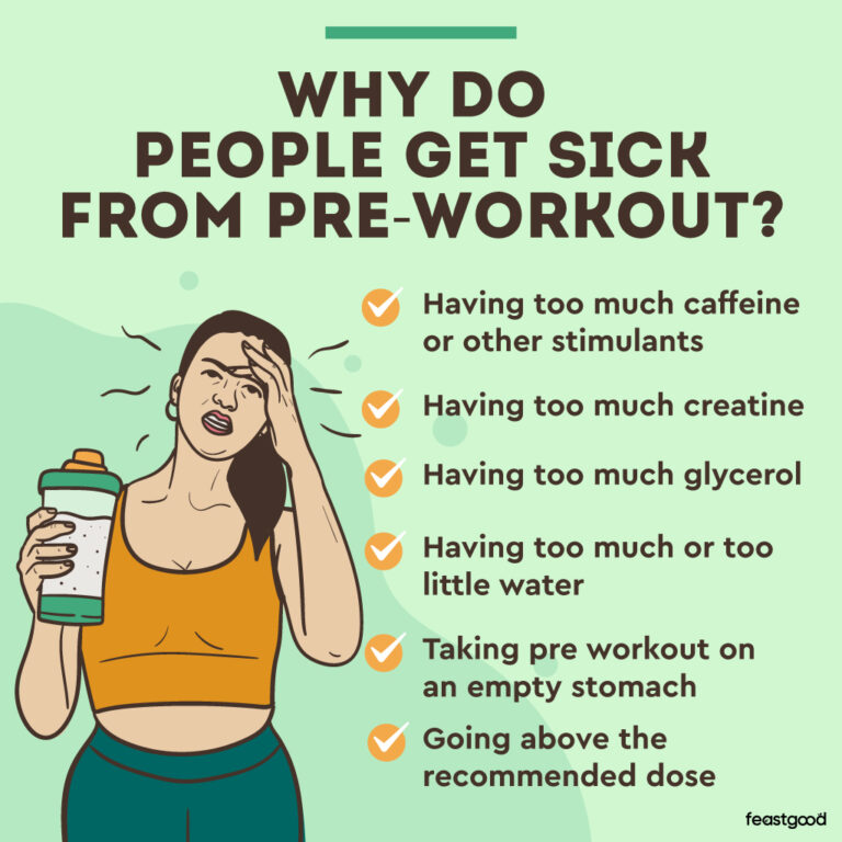 Why Pre-Workout Makes You Itch Nauseous or Sick