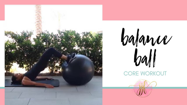 How to Use a Workout Ball for Core & Balance