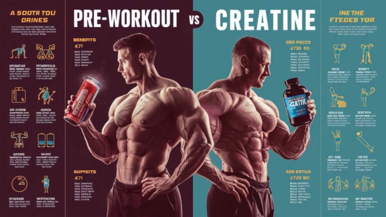 Pre-Workout vs Creatine: Key Differences Explained