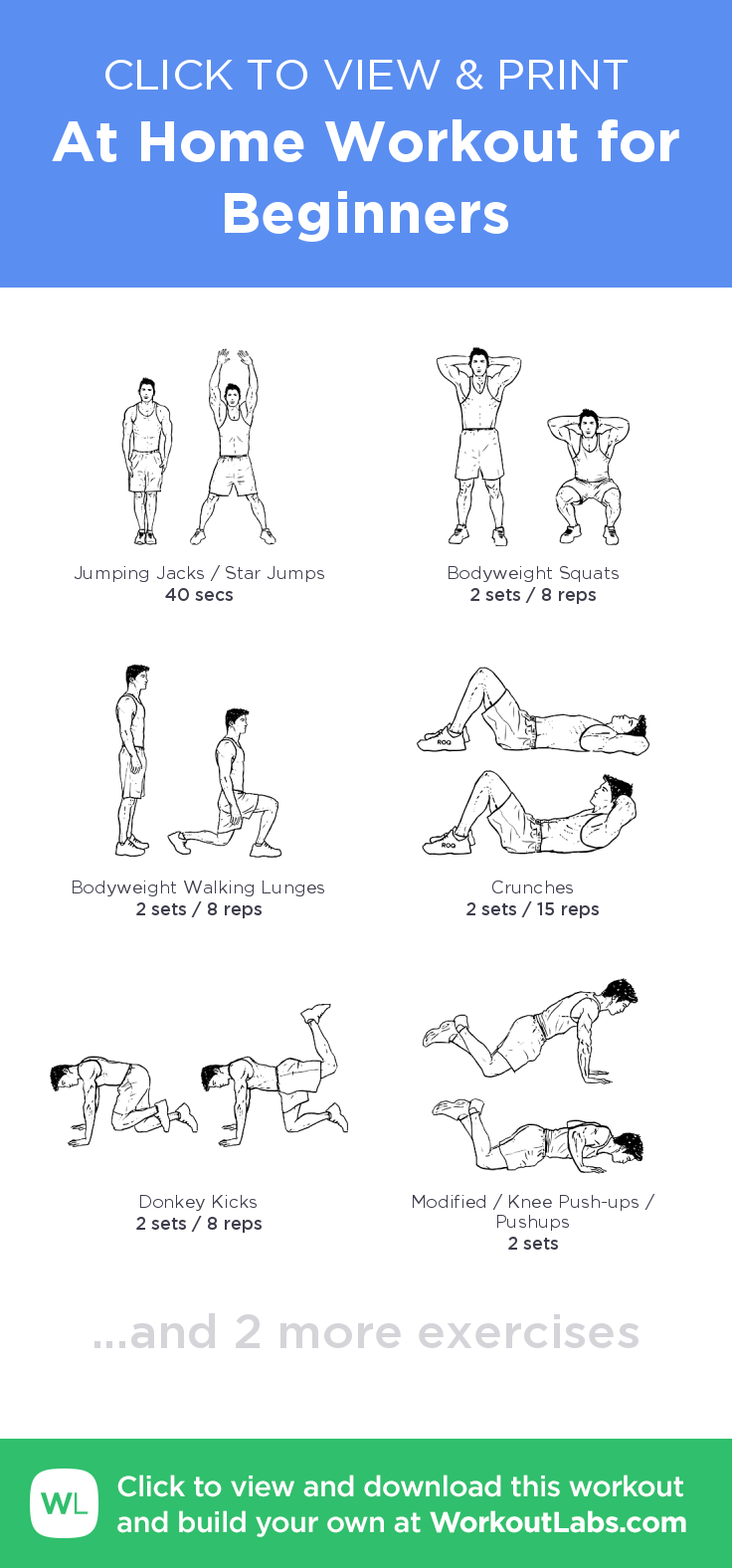 The Ultimate Home Workout Plan for Beginners (Step-by-Step)