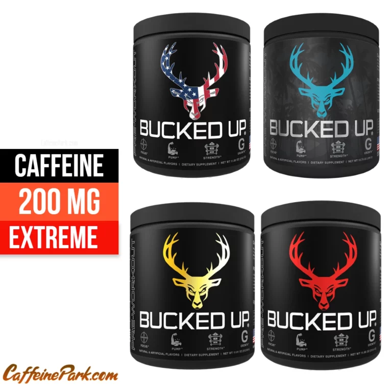How Much Caffeine in Bucked Up Ghost & Bloom?