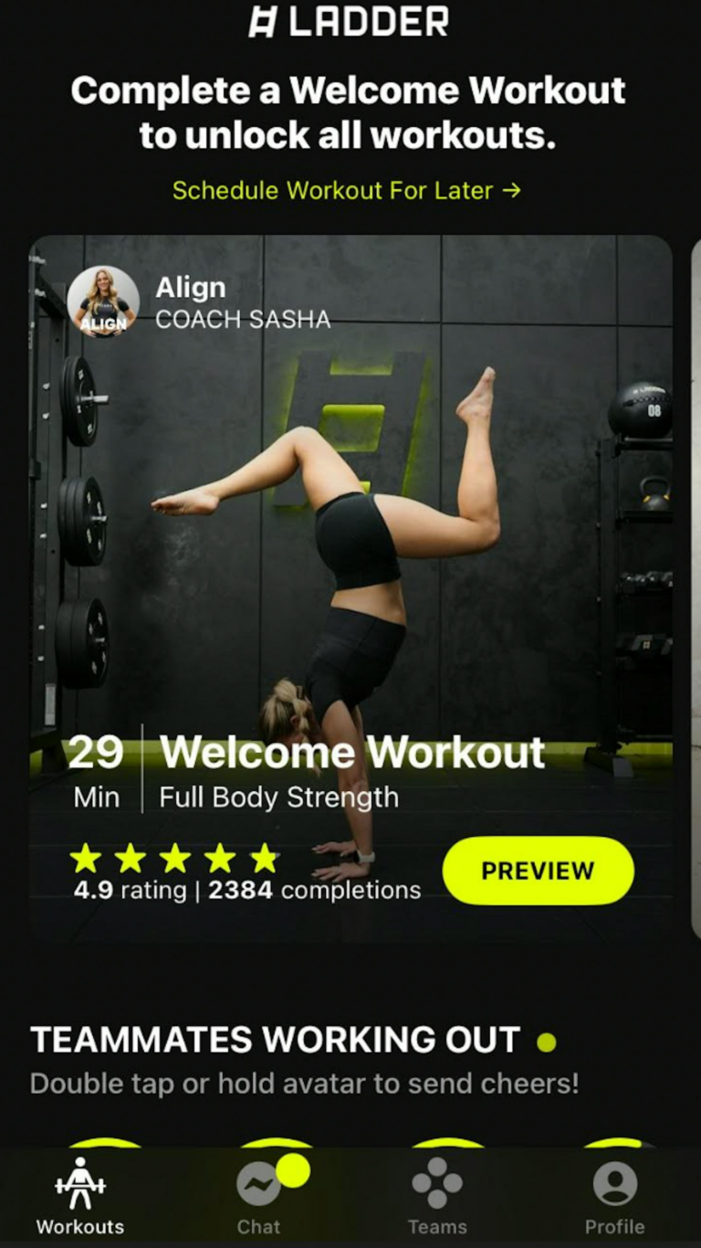 Is the Ladder Workout App Worth It? Full Review