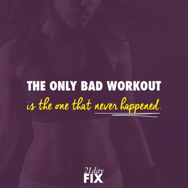 A Bad Workout Is the One That Never Happened (What It Means)