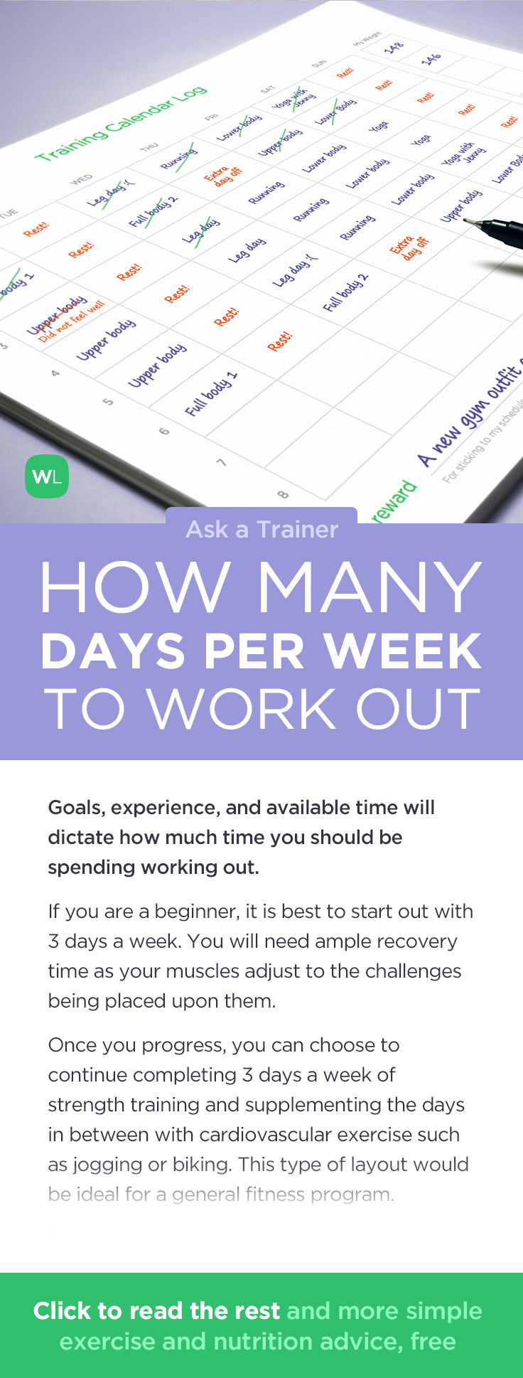 How Many Days a Week Should You Workout for Best Results?