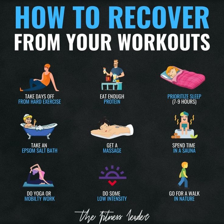 How to Recover Faster After a Workout