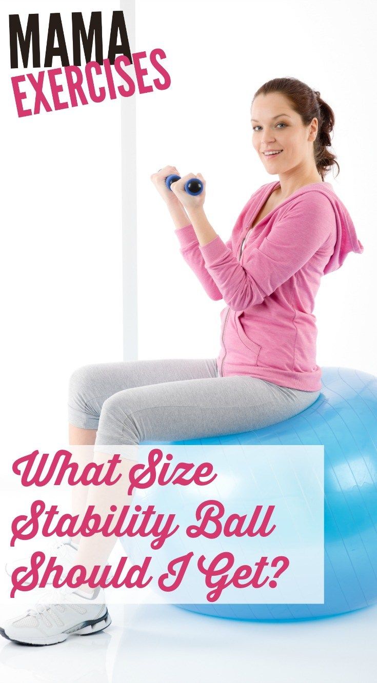 What Size Workout Ball Should You Get?