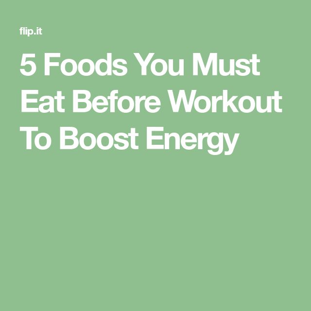 What to Eat 1 Hour Before Workout for Energy Boost