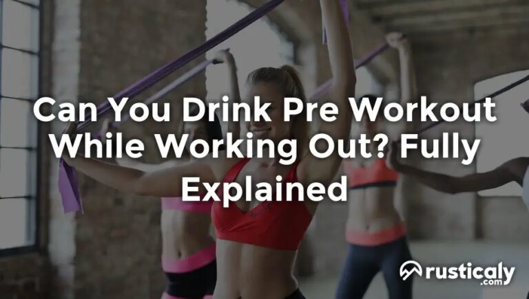 Can You Drink Pre-Workout Without Working Out?