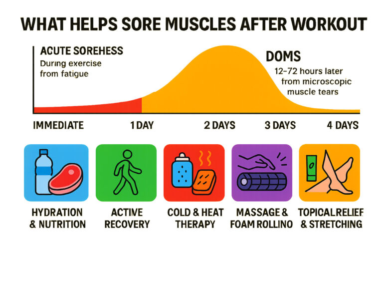 How Long Should Muscle Soreness Last After Workout?