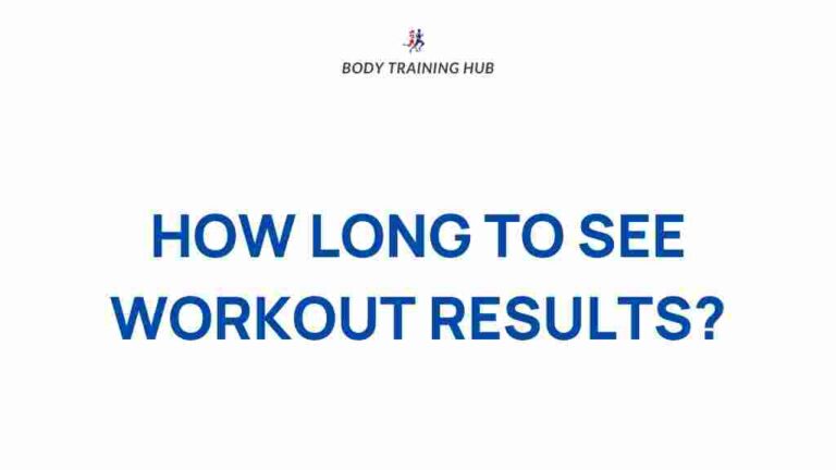 How Long to See Workout Results? – Timeline
