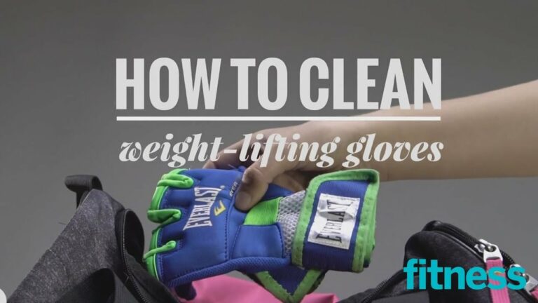 How to Clean Workout Gloves Properly