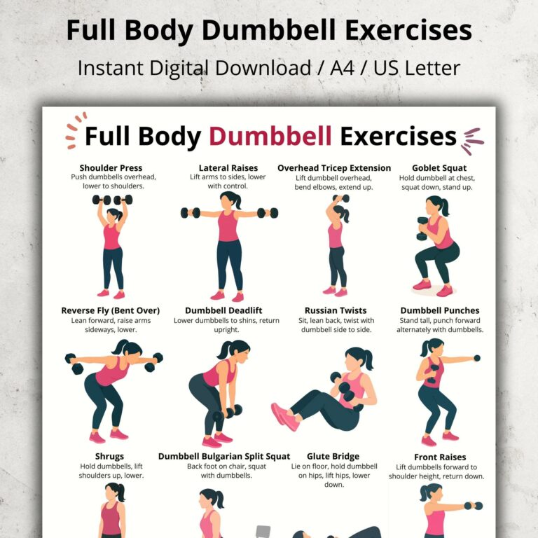 Best Dumbbell Workouts for Full Body Strength at Home