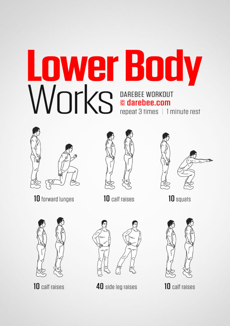 Best Lower Body Workouts for Power & Fat Loss