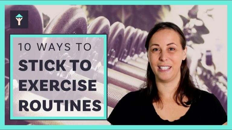 How to Build a Workout Routine You’ll Actually Stick To