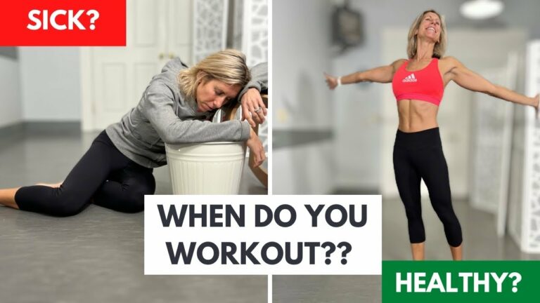 How to Workout Safely When Sick or Injured