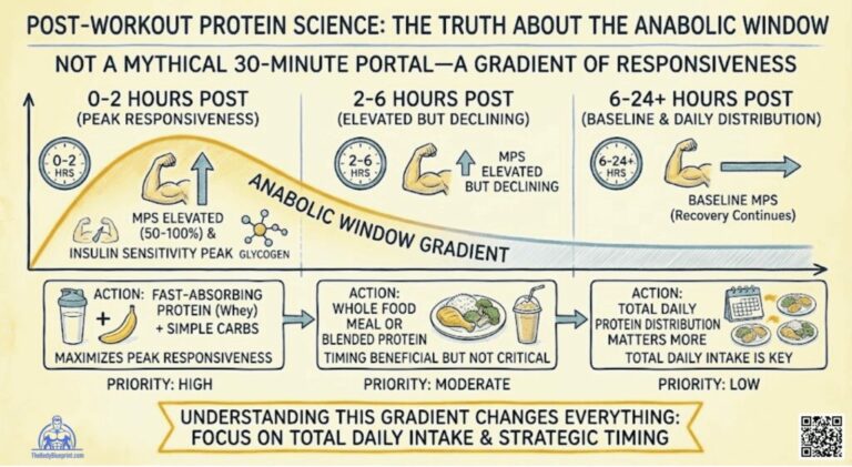 Do You Need Protein Right After a Workout? (Anabolic Window Truth)