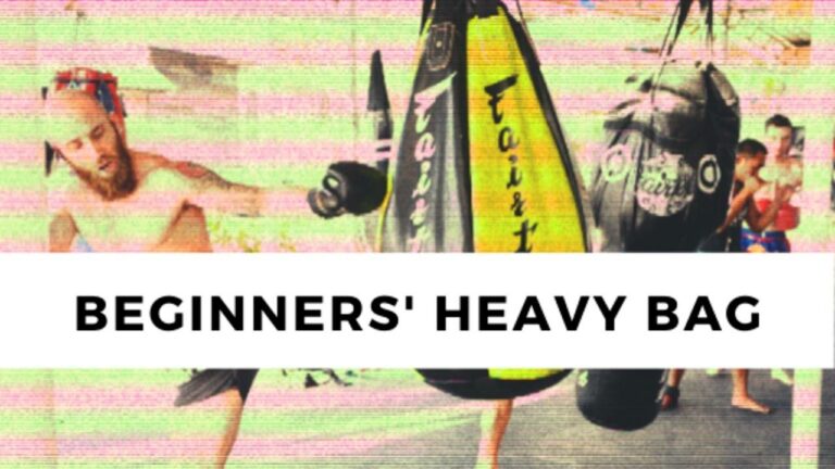 How to Train with a Heavy Bag (Beginner Guide)