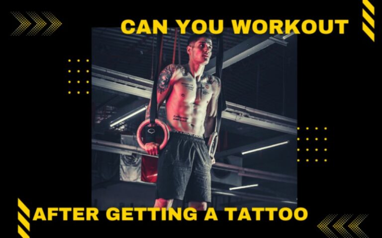 Is It OK to Workout After Getting a Tattoo?
