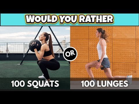 Fun “Would You Rather Workout” Questions – Fitness Edition